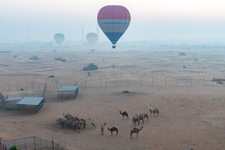 Private Hot Air Balloon Tour over the Dubai Desert