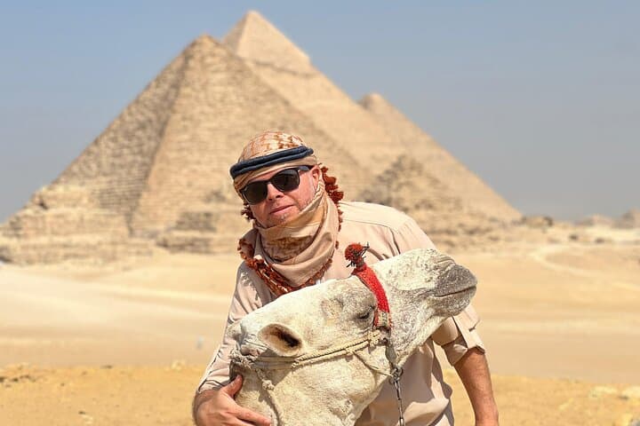 Unforgettable Giza: Pyramids, Museum, Camel Ride & Souq