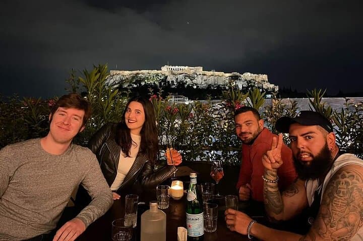 Rooftop Bar Hopping with Local Friends