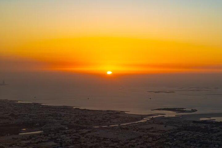 Burj Khalifa At The Top Sunrise tour including Morning Treat