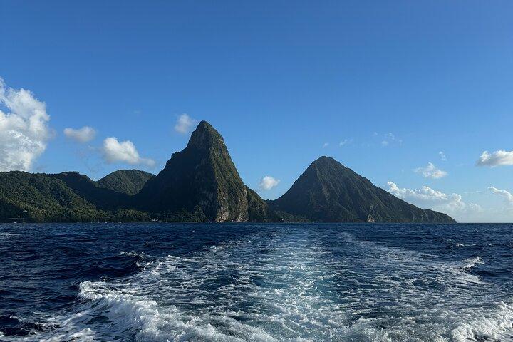 Private All-Inclusive Sea and Land Tour in St Lucia