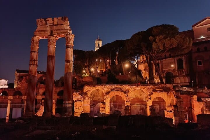Rome: Private Night Golf Cart Tour Under the Stars