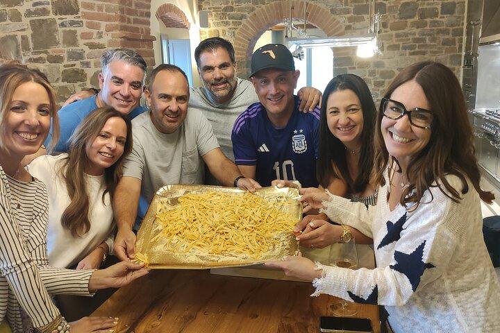 Private Tuscan Cooking Class with Handmade Pasta at Your Villa