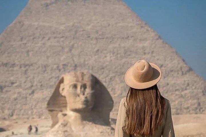 Tour to the Giza Pyramids Great Sphinx the Grand Egyptian Museum