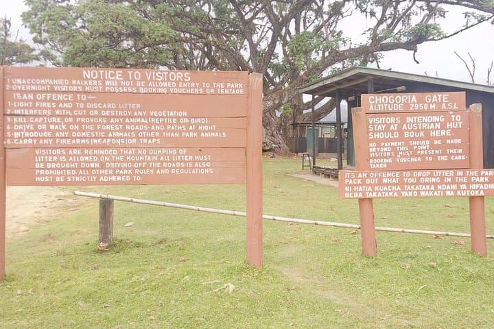 Mount Kenya 5 Day Hike Sirimon to Chogoria
