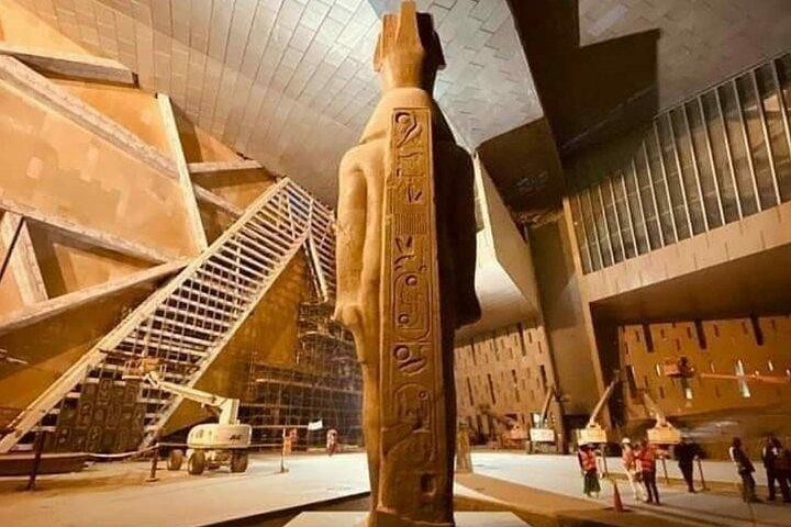 Cairo Grand Egyptian Museum Evening Tour Dinner and Transfer