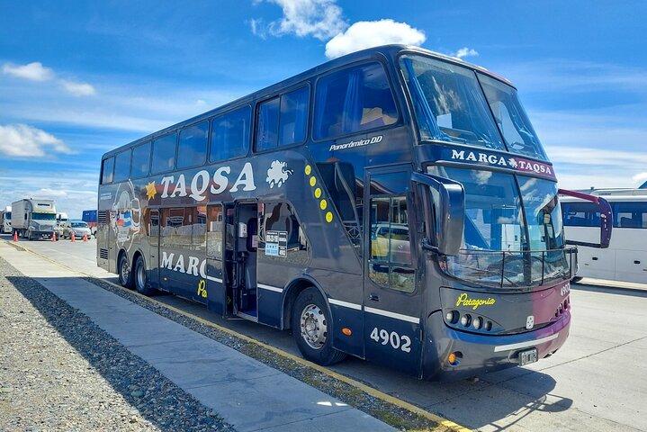 El Calafate to Puerto Natales Bus Transfer with Border Crossing