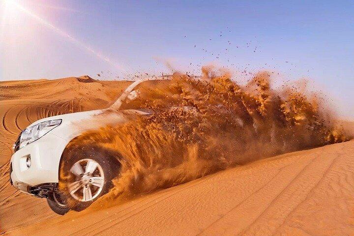 Desert Safari with Red Dune Buggy and Camel Ride Dubai