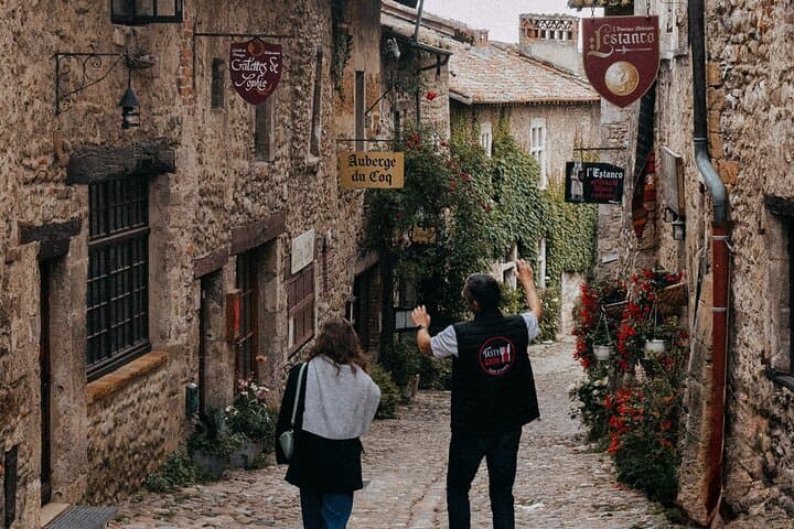 Beaujolais & Pérouges Wine & Food Tasting Private Tour from Lyon