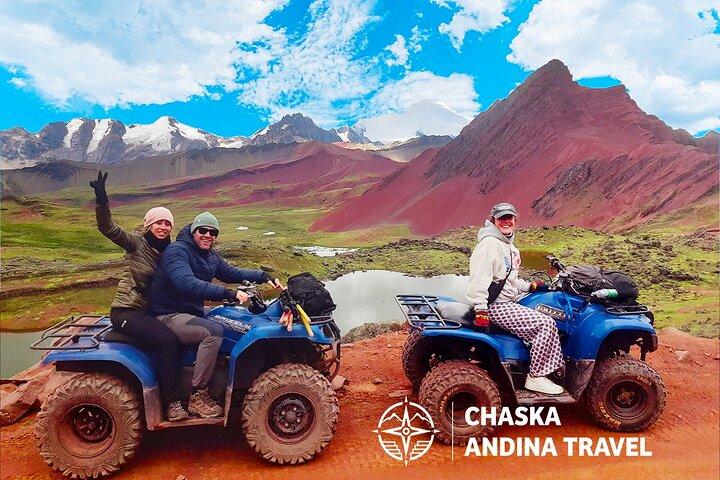 ATVs in Rainbow Mountain and Red Valley