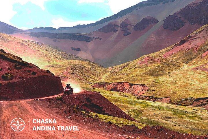 ATVs in Rainbow Mountain and Red Valley