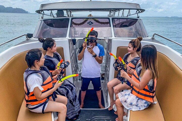 Hong Island Day Tour by Speedboat from Krabi
