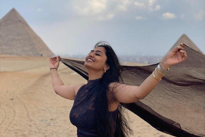 Private Grand Egyptian Museum and Giza Pyramids Day Tour