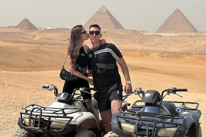 Grand Egyptian Museum Pyramids Sphinx and ATV Quad Bike Adventure