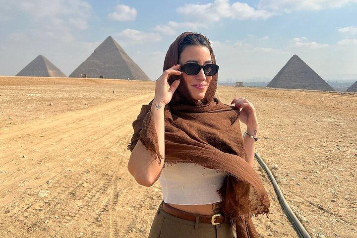Pyramids Sphinx Grand Egyptian Museum & Bazaar Or Nile Felucca