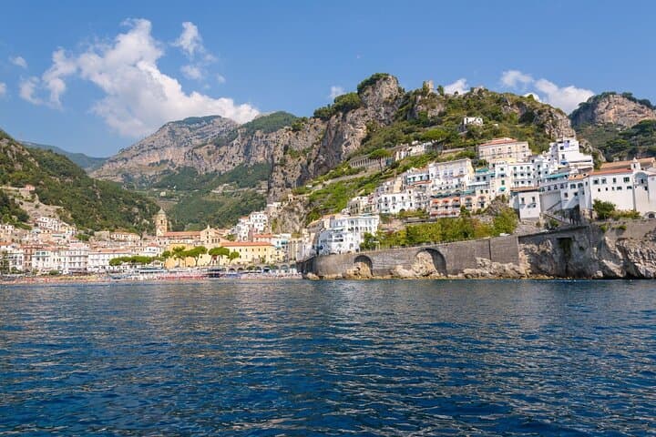Amalfi Coast Adventure: Coastal Drive & Boat Cruise from Naples