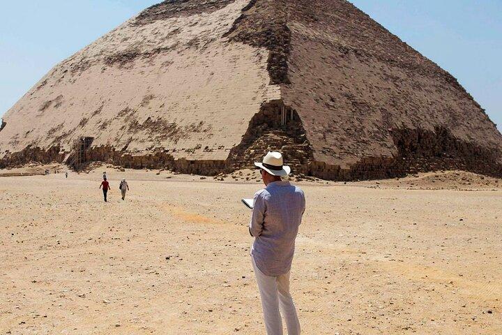 Sakkara, Memphis, Dahshur and Nile Dinner Cruise from Cairo