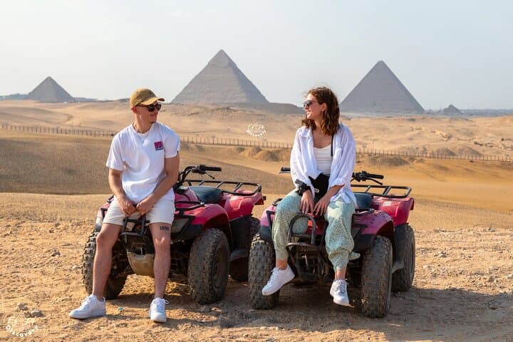 Giza Pyramids Tour & Photoshoot, Camel and ATV Ride