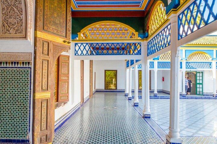 Marrakech Bahia Palace Madrasa Ben Youssef and Secret Garden