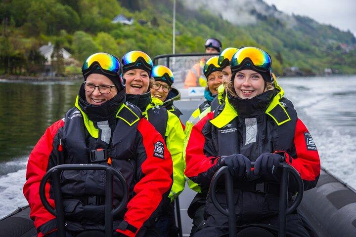 Hardangerfjord RIB Safari to Secluded Fyksesund from Norheimsund