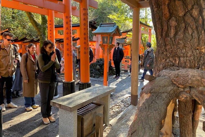 Inside of Fushimi Inari - exploring and lunch with locals