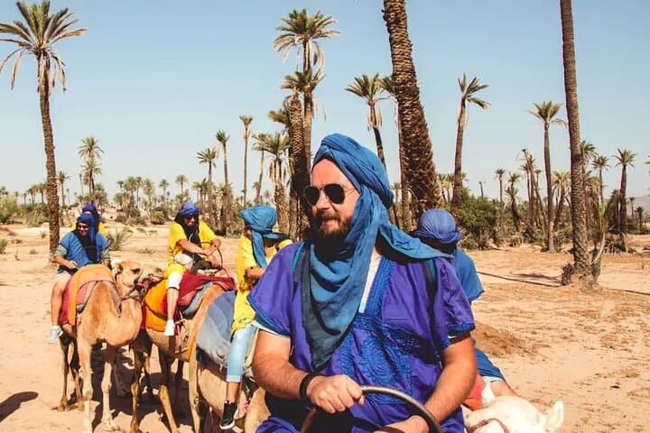 Private Luxury Marrakech Day Trip with Camel Ride from Casablanca