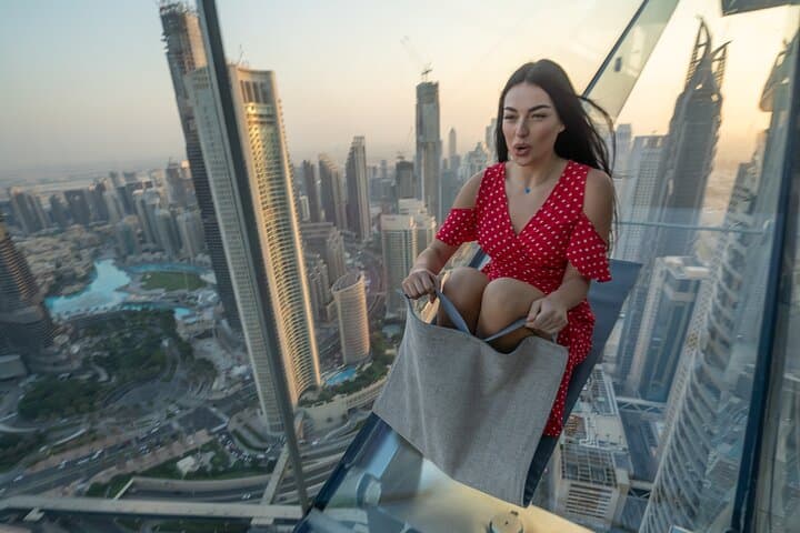 Sky Views Dubai Ticket with Glass Slide