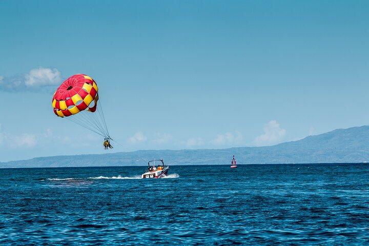 Bali Jet Ski Parasailing and Uluwatu Tour with Kecak Dance
