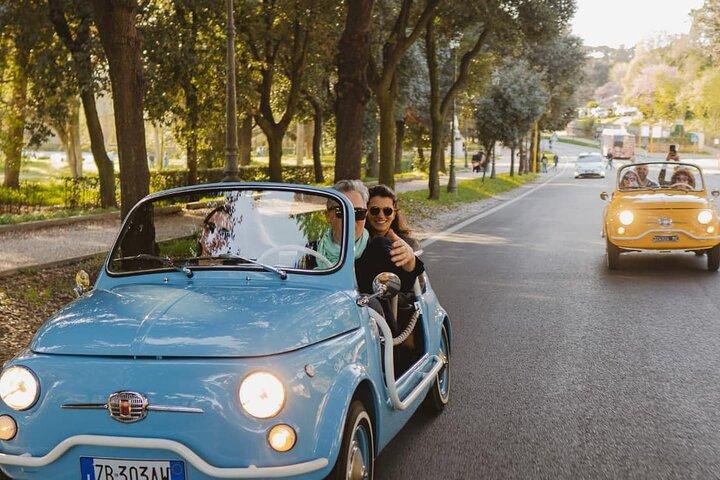 La Dolce Roma Private Tour by Electric Fiat or Golf Cart