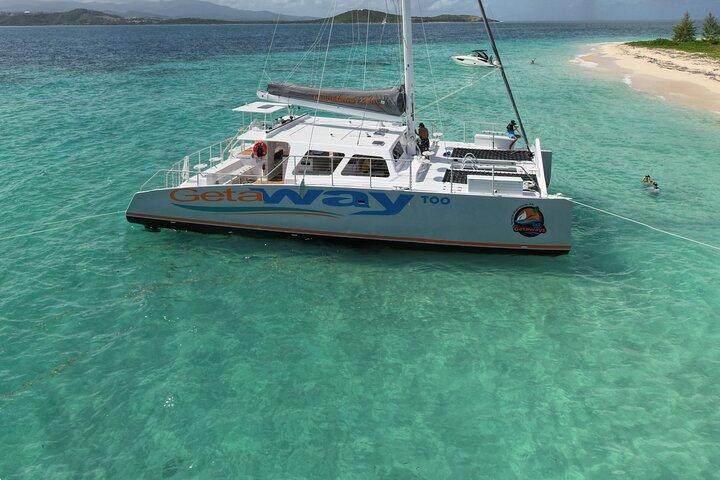 Icacos Luxury Sailing Catamaran All Inclusive Tour