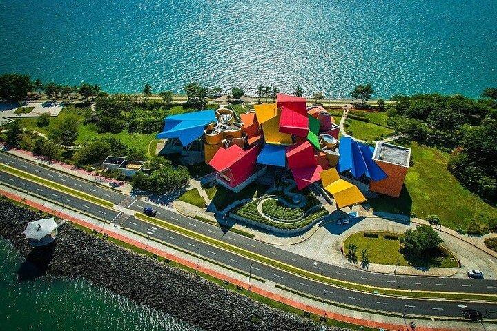 Miraflores canal Locks, Amador Causeway and Biomuseo private tour