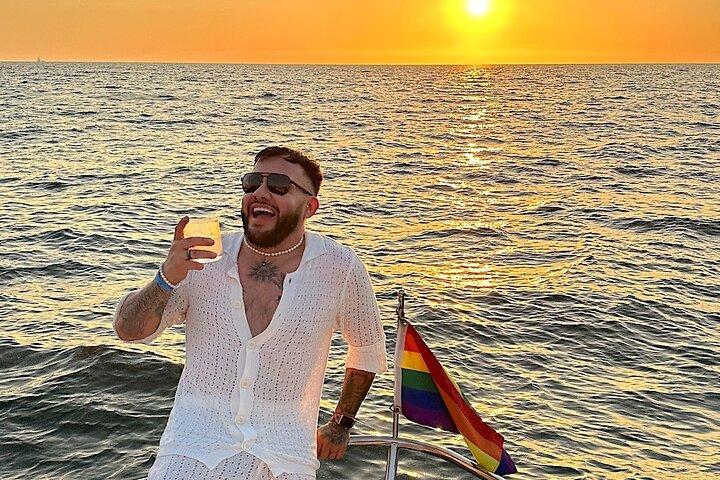 Puerto Vallarta: Gay Luxury Sunset Cruise with Premium Open Bar