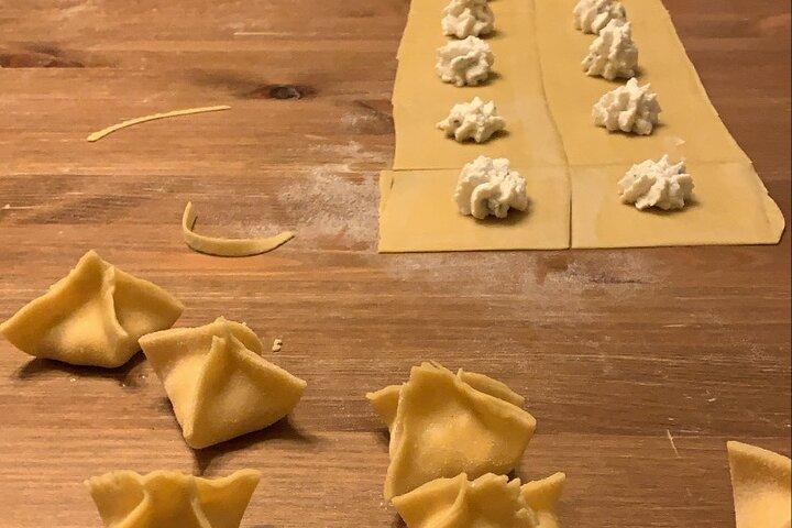 Forage Herbs, Make Grandma’s Ravioli & Tiramisù w Our Family
