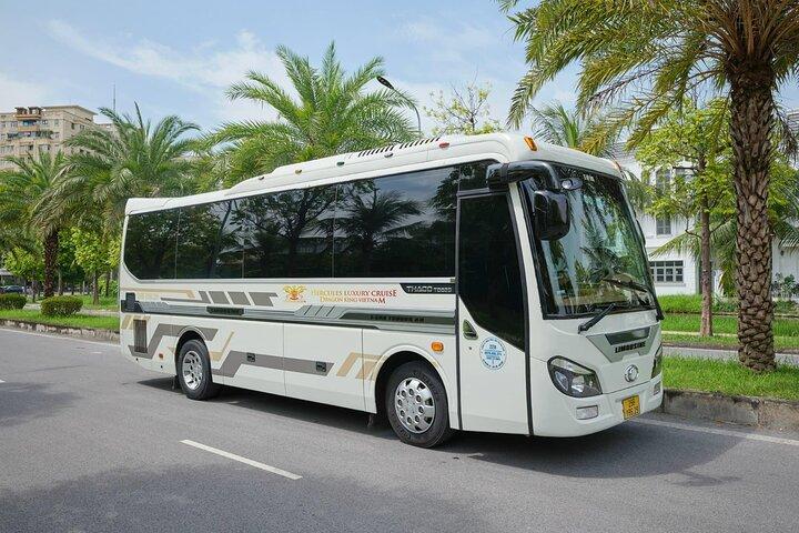 Hanoi to Halong Bay : Day Cruise with Buffet, Jacuzzi & Limousine