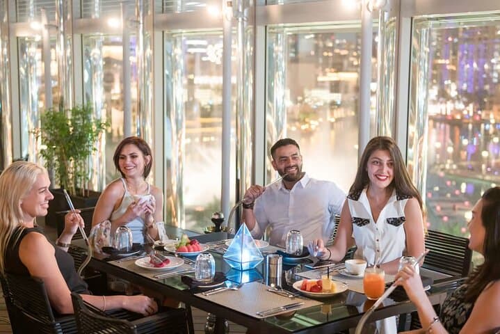Burj Khalifa 124 Lunch or Dinner at Rooftop, The Burj Club