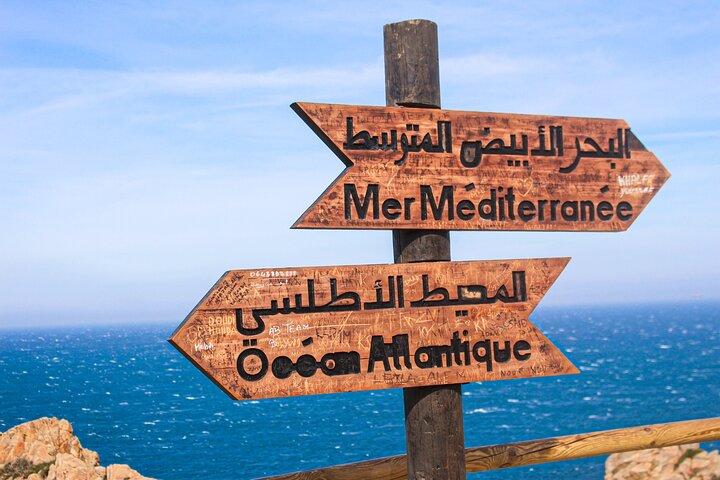 From Tangier: Asilah; Cap Spartel & Camel Ride