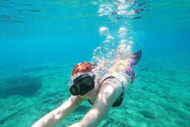 Heraklion: Boat safari with guided snorkeling/ diving tour.