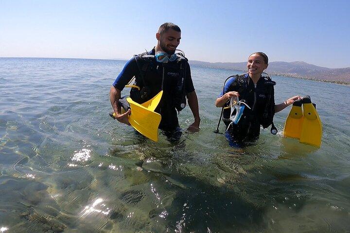 Adventure Dives for Certified Divers in Nea Makri, Athens