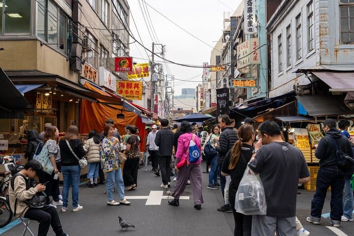Tokyo Tsukiji Market Small Group Morning Tasting Tour