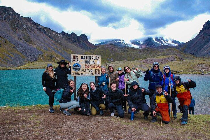 From Cusco: 7 Lakes of Ausangate Tour with Meals