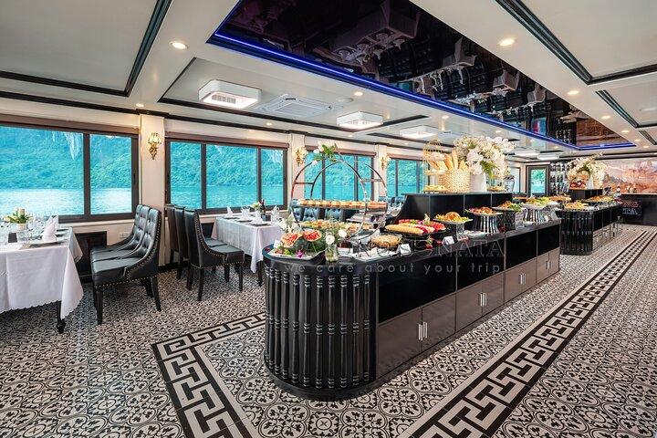 Hanoi 5 Star Sonata Cruise Ha Long Bay Day Trip with Live Music