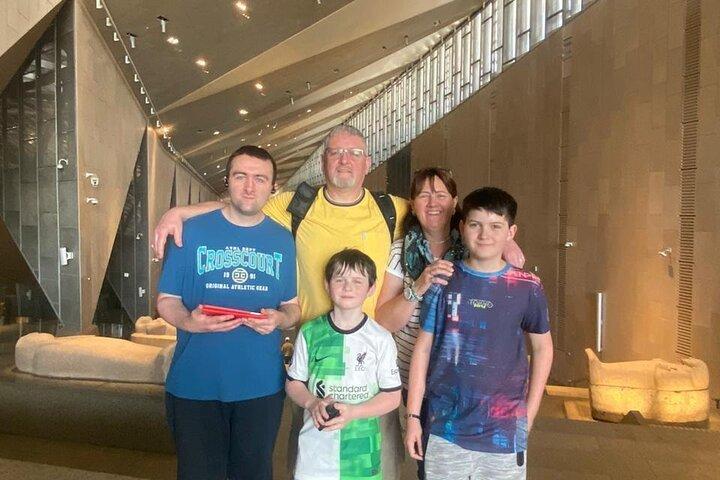 Private Grand Egyptian Museum and Giza Pyramids Day Tour