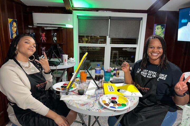 Hip Hop and R&B Paint Party Experience