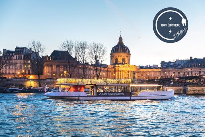 Seine River Evening Cruise with Music (Drink Options)