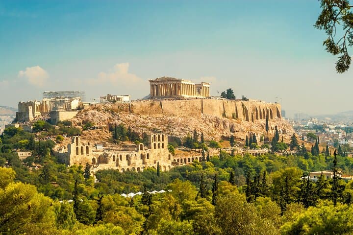 Athens for CRUISE SHIPS with opt. Acropolis from Piraeus Port