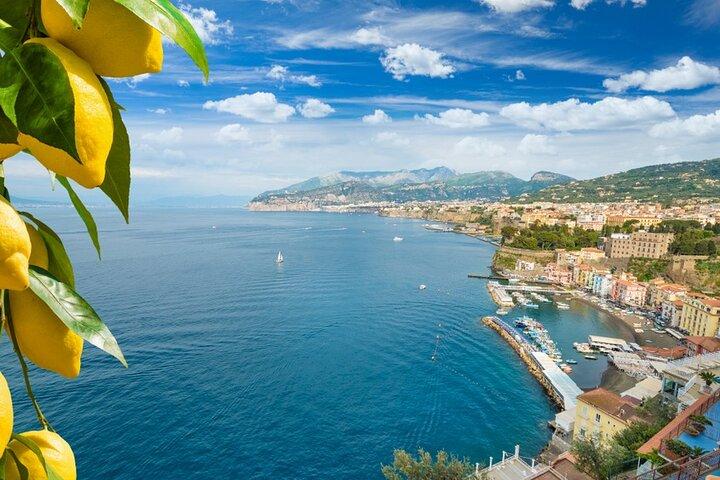 Pompeii & Amalfi Splendors: Private Day Tour from Rome