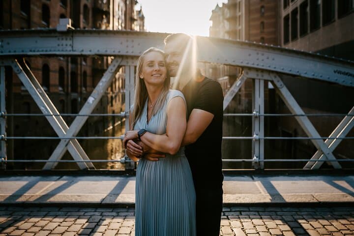 Photoshoot tour in Hamburg with professional photographer