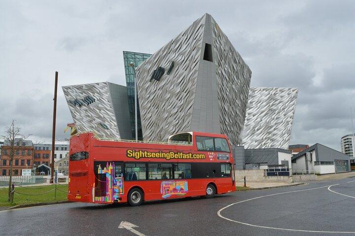 Belfast : Hop-on Hop-Off Belfast Open Top Bus Tour