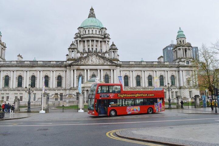 Belfast : Hop-on Hop-Off Belfast Open Top Bus Tour