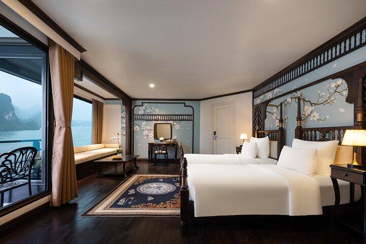 Hanoi Top Luxury 2 Day Ha Long and Lan Ha Bay Cruise with Balcony